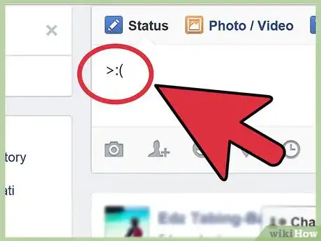 Imagen titulada Make Emoticons on Facebook Step 8