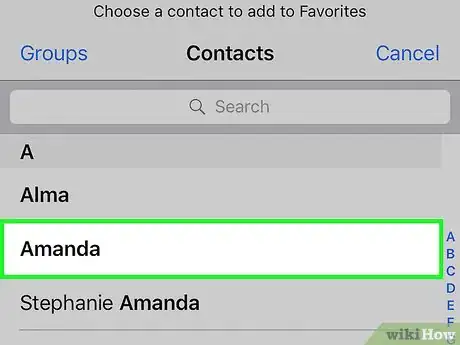 Imagen titulada Add Favorites to Your iPhone Step 4
