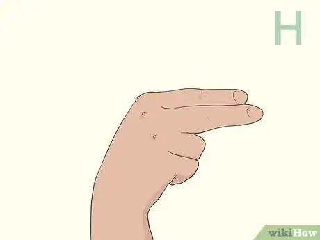 Imagen titulada Fingerspell the Alphabet in American Sign Language Step 8