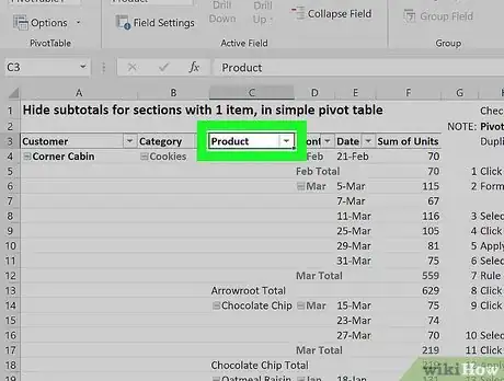 Imagen titulada Add a Column in a Pivot Table Step 8