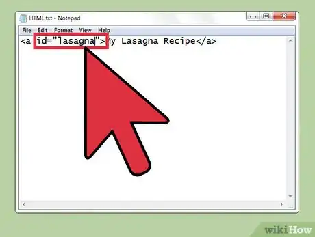 Imagen titulada Link Within a Page Using HTML Step 4