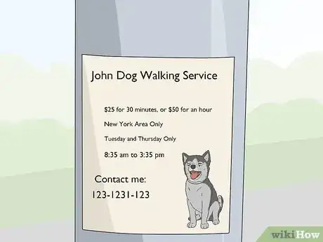 Imagen titulada Advertise Dog Walking Step 6