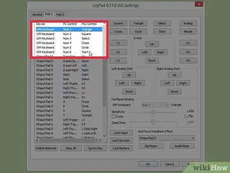 Imagen titulada Configure Controls on a PCSX2 PlayStation Emulator Step 9