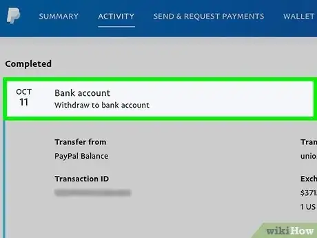 Imagen titulada View PayPal Activity Step 14