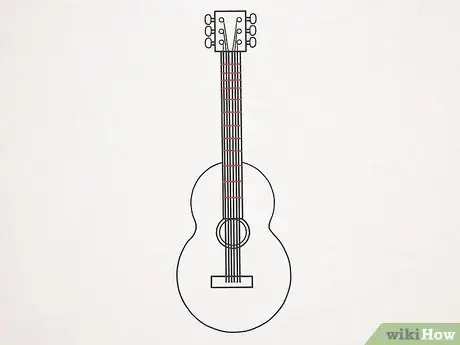 Imagen titulada Draw an Acoustic Guitar Step 12