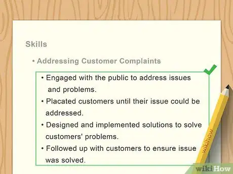 Imagen titulada Put Customer Service Experience on Your Resume Step 3