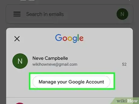 Imagen titulada Change Your Gmail Password Step 3