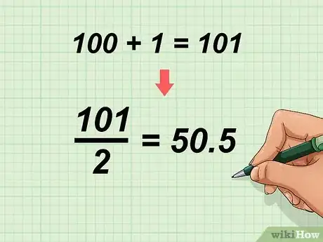 Imagen titulada Add Consecutive Integers from 1 to 100 Step 3