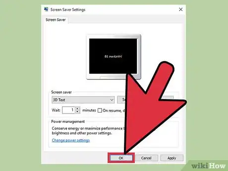 Imagen titulada Change Screensaver Settings in Windows Step 10