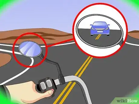 Imagen titulada Turn Right on a Motorcycle Step 3