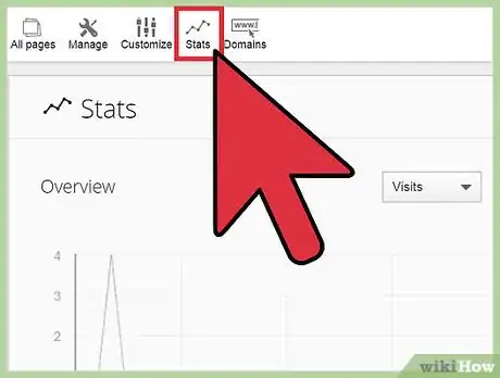 Imagen titulada Check Website Traffic Step 1