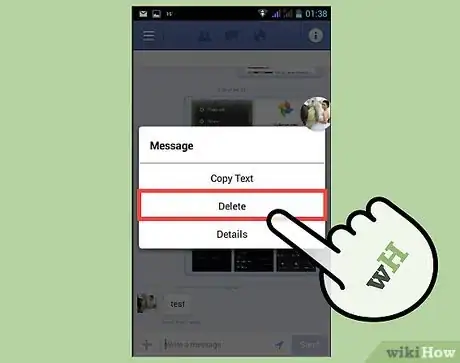 Imagen titulada Hide a Facebook Message Step 6