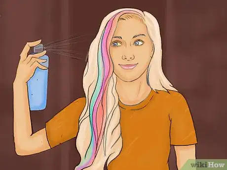 Imagen titulada Dye Your Hair With Washable Markers Step 10