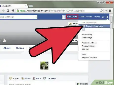 Imagen titulada Create a Church Facebook Page Step 2