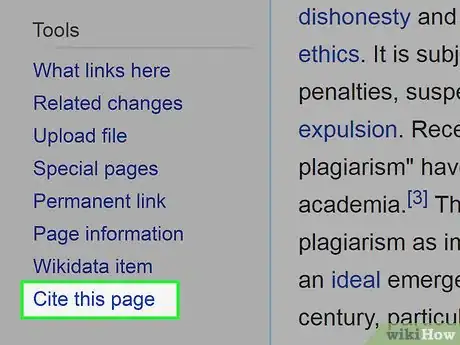 Imagen titulada Cite a Wikipedia Article in MLA Format Step 12