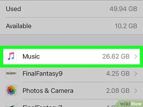 Imagen titulada Delete Music on Your iPhone Step 5