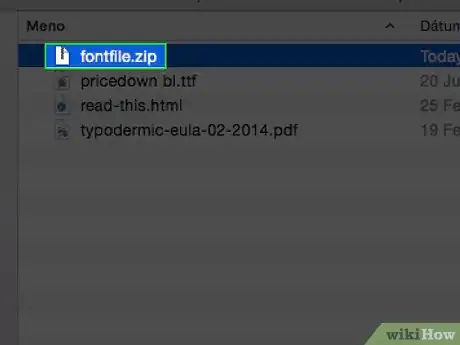 Imagen titulada Install a Font on a Mac Step 2