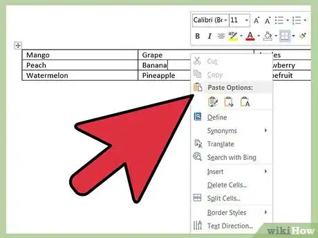 Imagen titulada Change the Colour of the Gridlines of a Table on Word Step 1