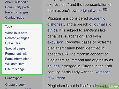 Imagen titulada Cite a Wikipedia Article in MLA Format Step 11