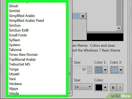 Imagen titulada Change the Default Font on Windows 7 Step 8