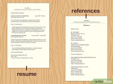 Imagen titulada Include References in a CV Step 8