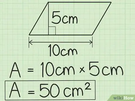 Imagen titulada Calculate the Area of a Parallelogram Step 6