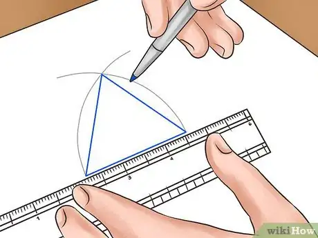 Imagen titulada Draw an Equilateral Triangle Step 7