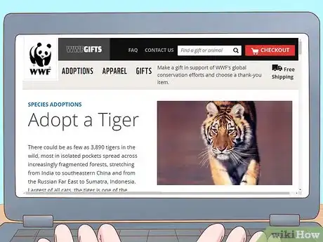 Imagen titulada Help Save Tigers Step 2