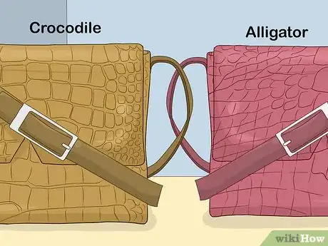 Imagen titulada Tell if a Handbag Is Genuine Crocodile Step 11