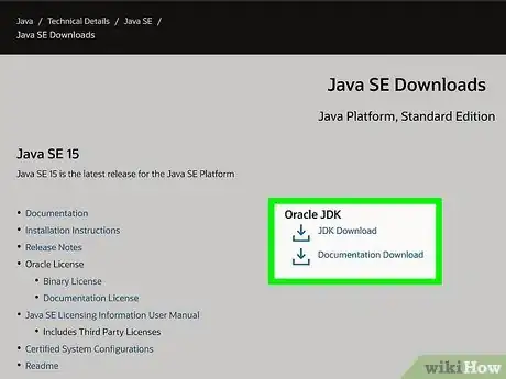 Imagen titulada Install the Java Software Development Kit Step 2