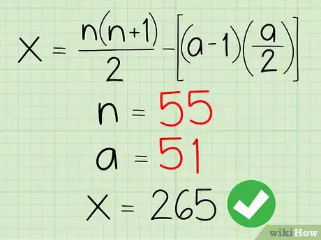 Imagen titulada Add 5 Consecutive Numbers Quickly Step 5