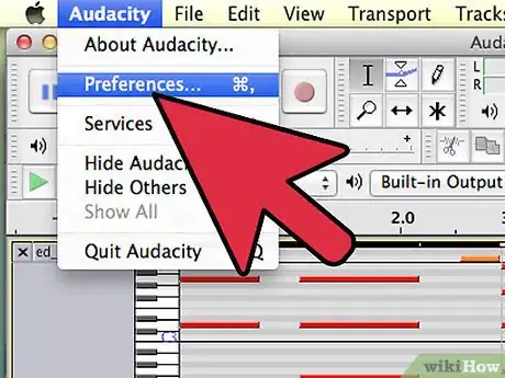 Imagen titulada Make an MP3 or WAV out of a MIDI Using Audacity Step 2