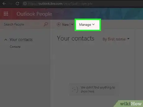 Imagen titulada Export Contacts from Outlook Step 3
