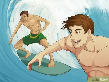 Imagen titulada Avoid Sharks While Surfing Step 7