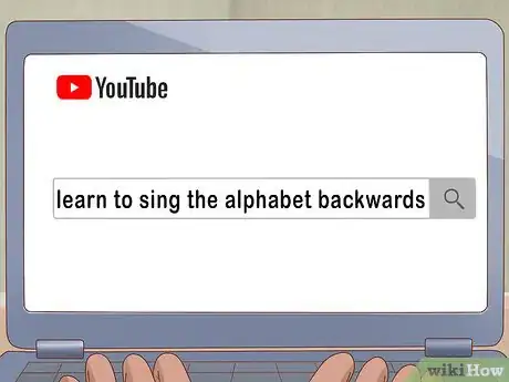 Imagen titulada Learn the Alphabet Backwards Step 1