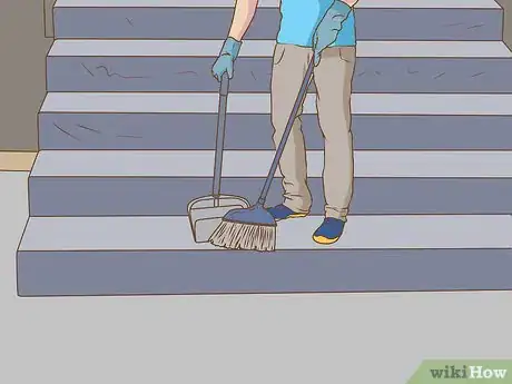 Imagen titulada Clean Concrete Steps Step 1