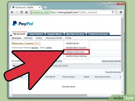 Imagen titulada Set Up a PayPal Account Step 9