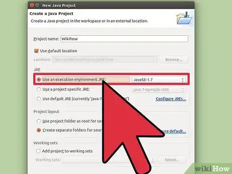 Imagen titulada Create a New Java Project in Eclipse Step 5