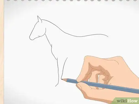 Imagen titulada Draw a Simple Horse Step 7