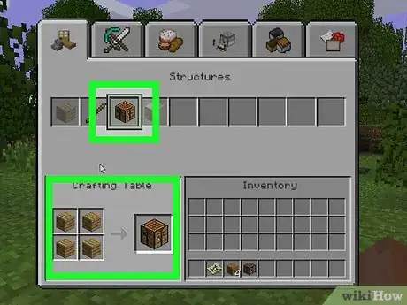 Imagen titulada Make a Crafting Table in Minecraft Step 25