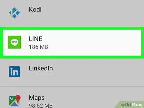 Imagen titulada Log Out of the Line App on Android Step 3