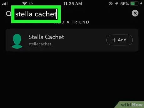 Imagen titulada Find Someone's Snapchat Username Step 3