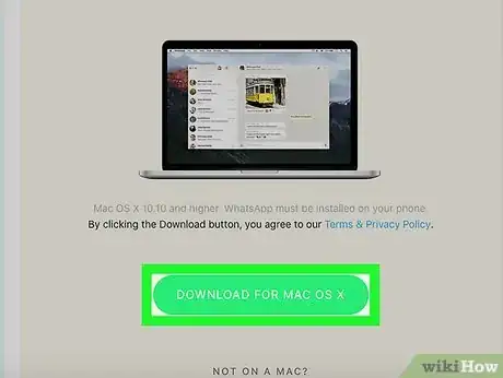 Imagen titulada Install WhatsApp on Mac or PC Step 2