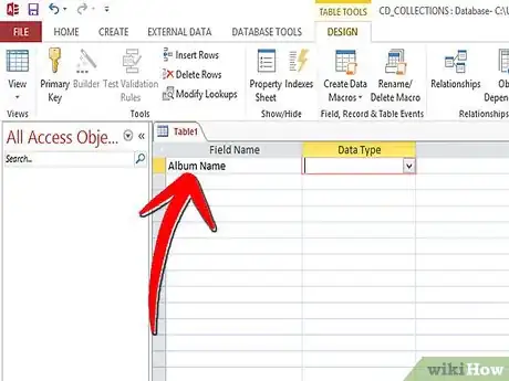 Imagen titulada Keep Track of Your CD Collection Using Microsoft Access Step 8