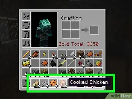 Imagen titulada Eat in Minecraft Step 3