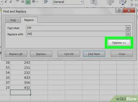 Imagen titulada Find and Replace on Excel on PC or Mac Step 8