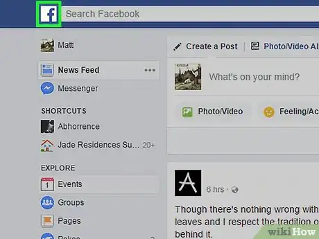 Imagen titulada Edit Your Facebook Shortcuts Step 2