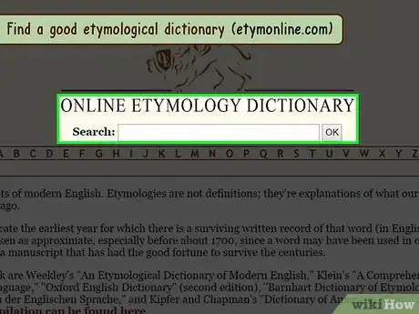 Imagen titulada Study the Etymology of Words Step 1