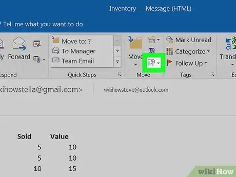 Imagen titulada Edit Received Emails in Outlook Step 3