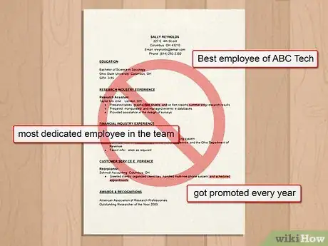 Imagen titulada Avoid Common Resume Mistakes Step 4